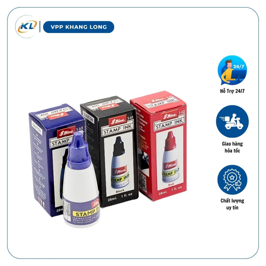 Mực dấu Shiny chính hãng loại 1